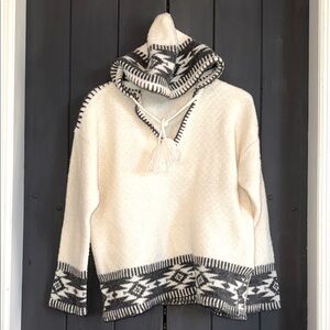 Faherty Doug Good Feather Hooded Sweater